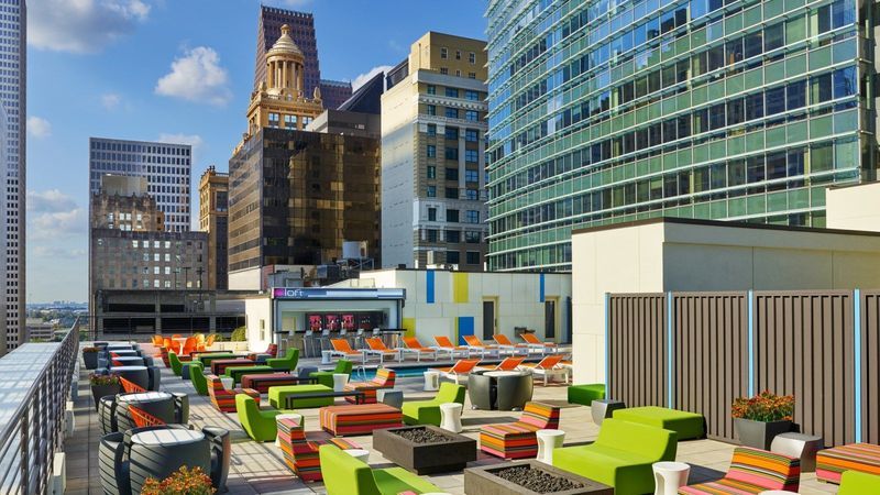 Hotel Aloft Houston Downtown Exteriér fotografie