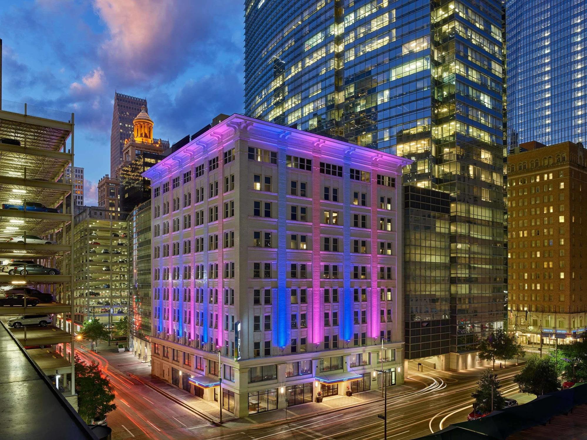 Hotel Aloft Houston Downtown Exteriér fotografie