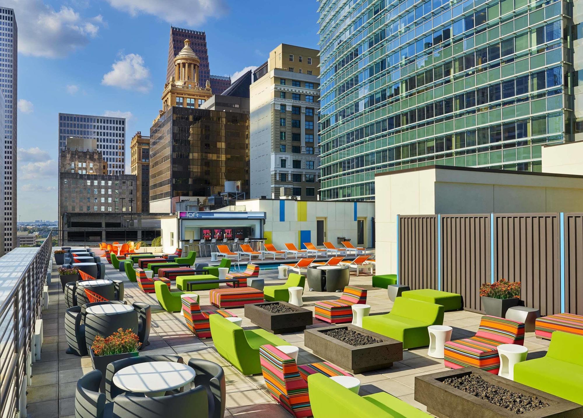 Hotel Aloft Houston Downtown Exteriér fotografie